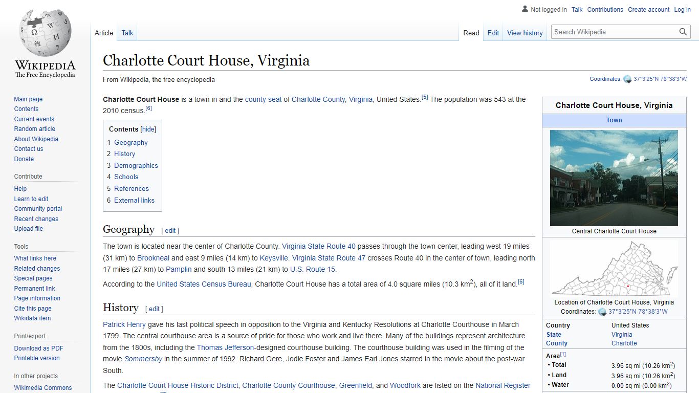 Charlotte Court House, Virginia - Wikipedia