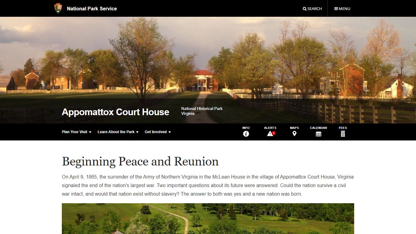 Appomattox Court House National Historical Park ... - National Park Service